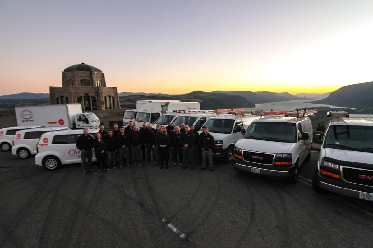 Clawson Heating & Air Conditioning, Trades in Gresham